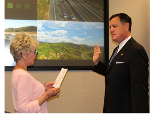 Don Wagner swearing in